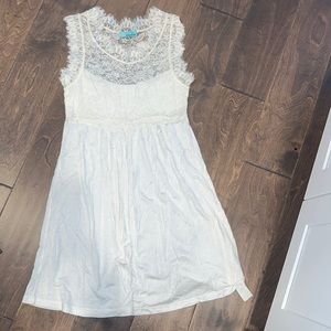 Lace dress size small